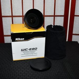 Nikon WC-E80 Wide Angle Converter Lens for Select Coolpix Cameras
